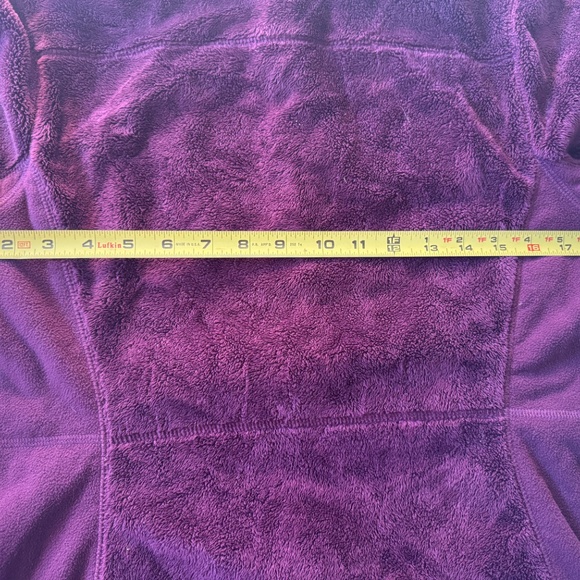 L.L. Bean Women’s Fleece Jacket, Sz.M, Plum Purple, Full Zip Cozy Outdoor EUC - Picture 9 of 16